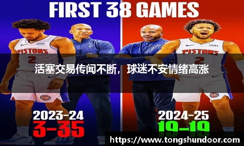 活塞交易传闻不断，球迷不安情绪高涨